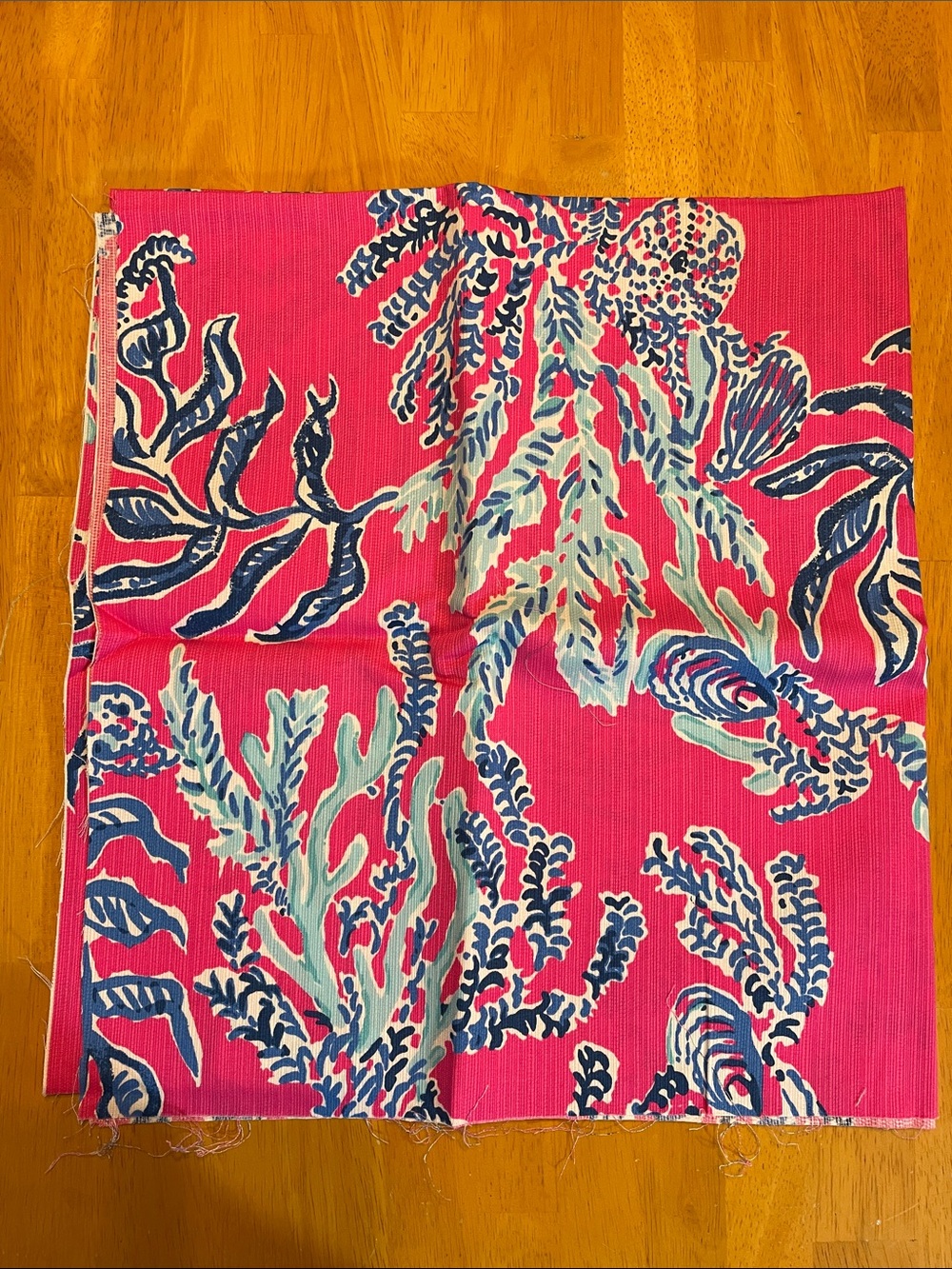 Lilly Pulitzer Fabric Piece 27x52 inches